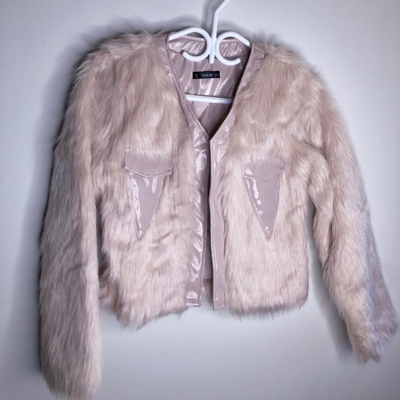 FAUX FUR JACKET - Picture 1 of 2